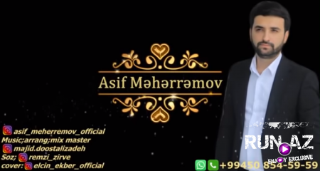 Asif Məhərrəmov - Sən Yoxsan 2019 (Yeni)